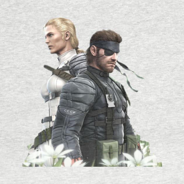 Big Boss and The Boss MGS3 by Moath